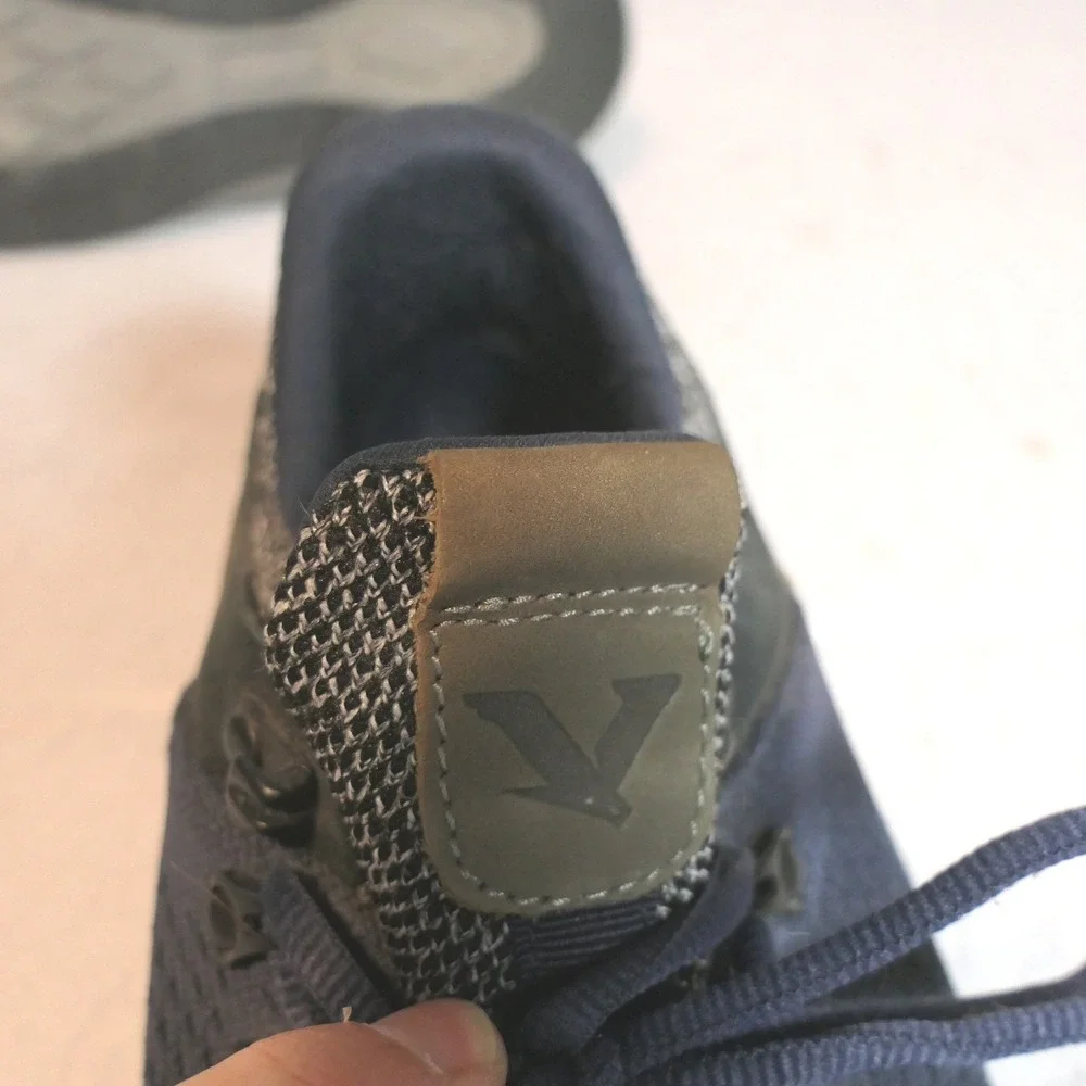 Territory Mens Trail Sneakers 9.5 Blue Grey 